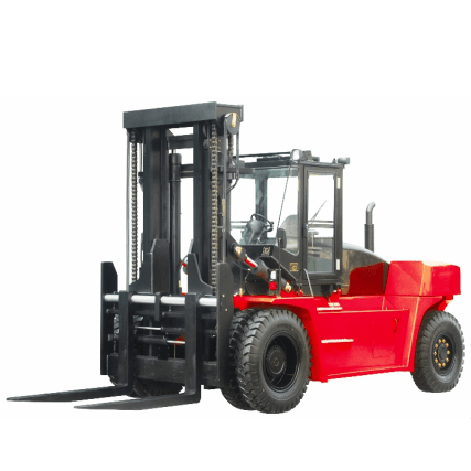 Large Counterbalance Container Handling Truck